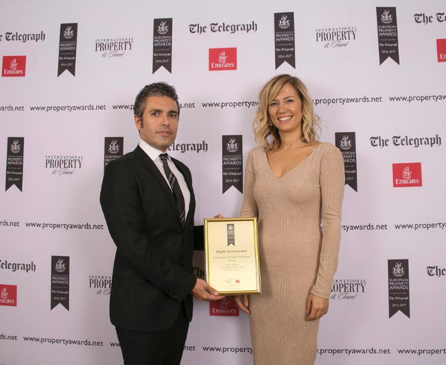 European Property Awards” (Avrupa Gayrimenkul Ödülleri)